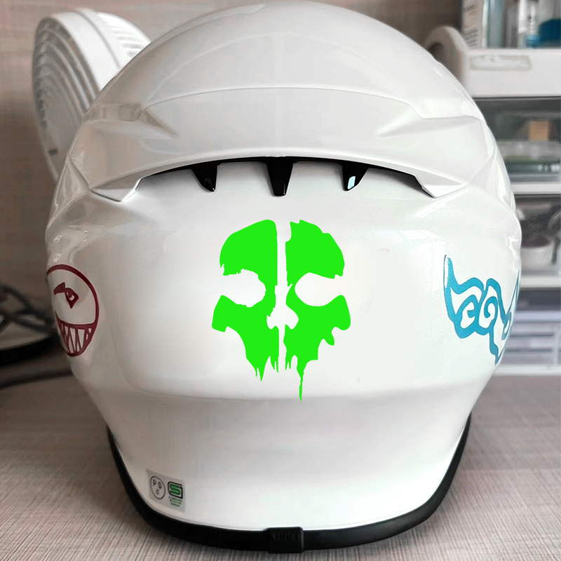 Kleurrijke schedel motorfiets  - Skull Cap Helmet Liner recensie en prijs