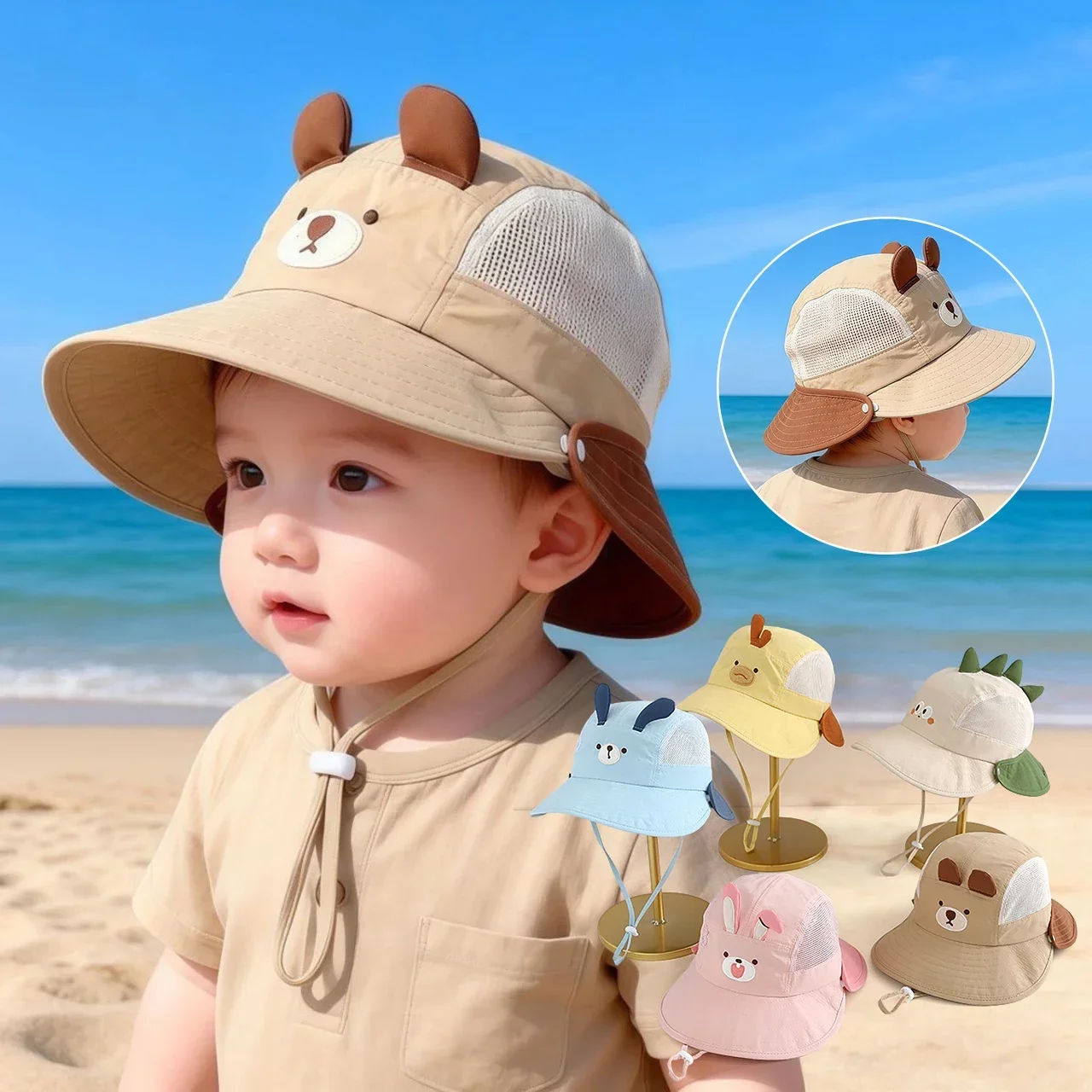 Baby Cartoon Beer Konijnenoren - Visor Sun Hat recensie en prijs
