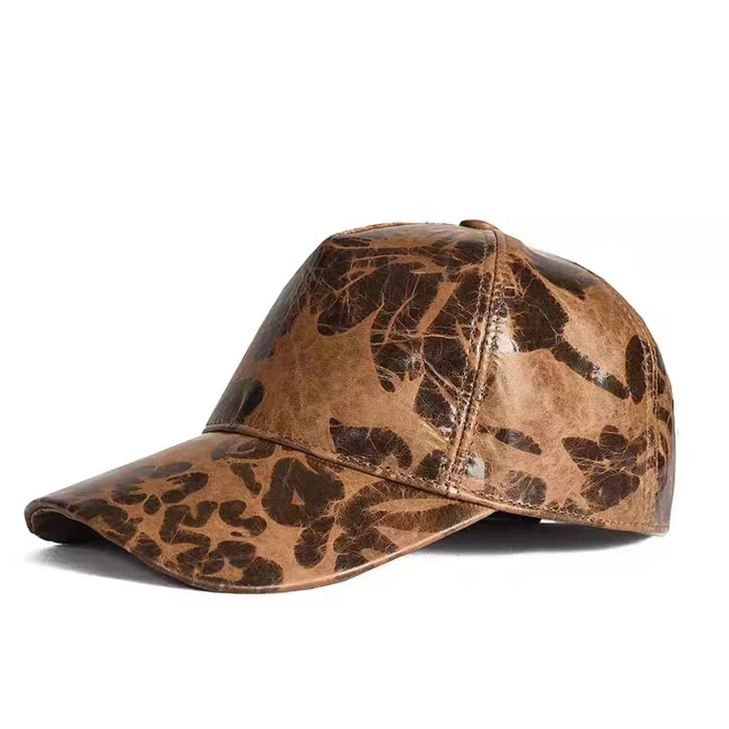 Letters Gedrukt Lederen Baseba - Baseball Cap Structured recensie en prijs