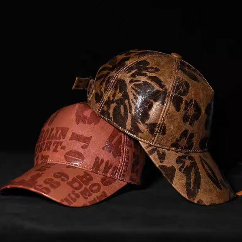 Letters Gedrukt Lederen Baseba - Baseball Cap Structured recensie en prijs