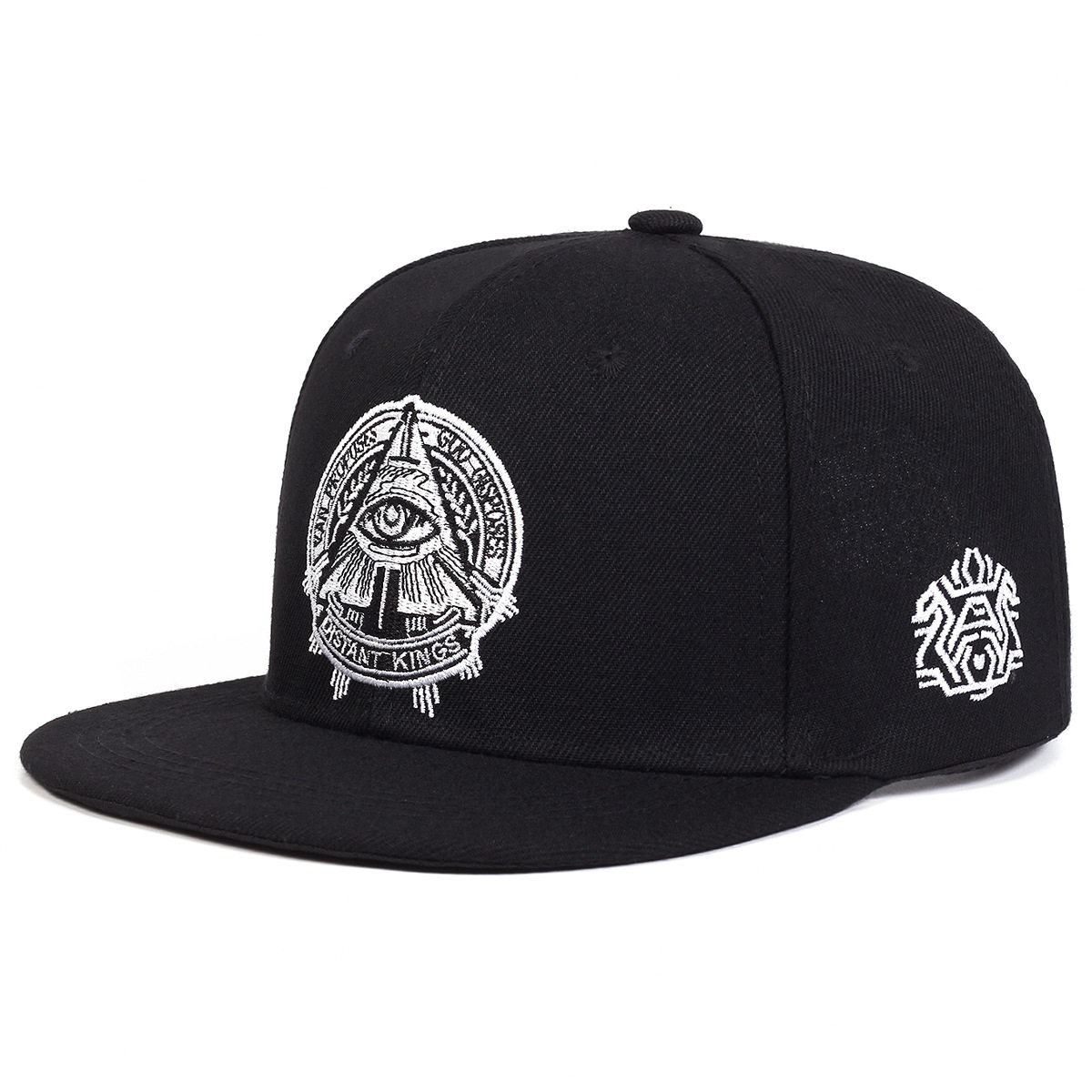 Unisex Alziende Oog Geborduurd - Snapback Hat Flat recensie en prijs